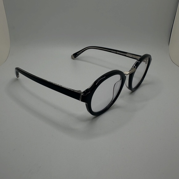 Caddis Reading Glasses Gramophone in Polished Black. 0.0x magnification - Picture 3 of 7